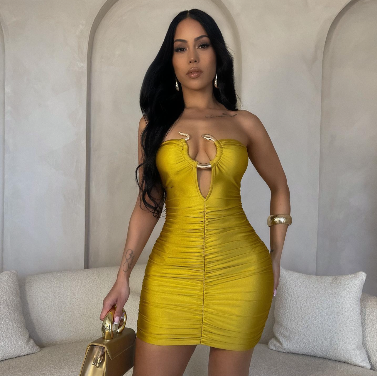 Melina Exotic Dress