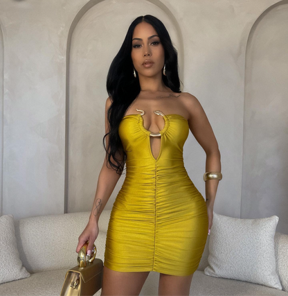 Melina Exotic Dress - dress from CRO Store Miami boutique