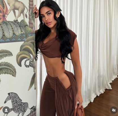 Diamond Set Brown & Black - set from CRO Store Miami boutique