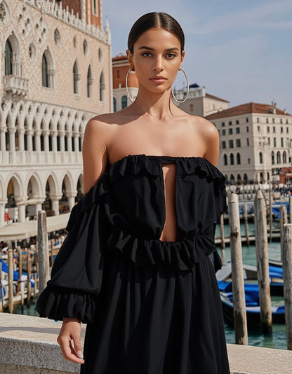 Felliciana Couture - dress from CRO Store Miami boutique
