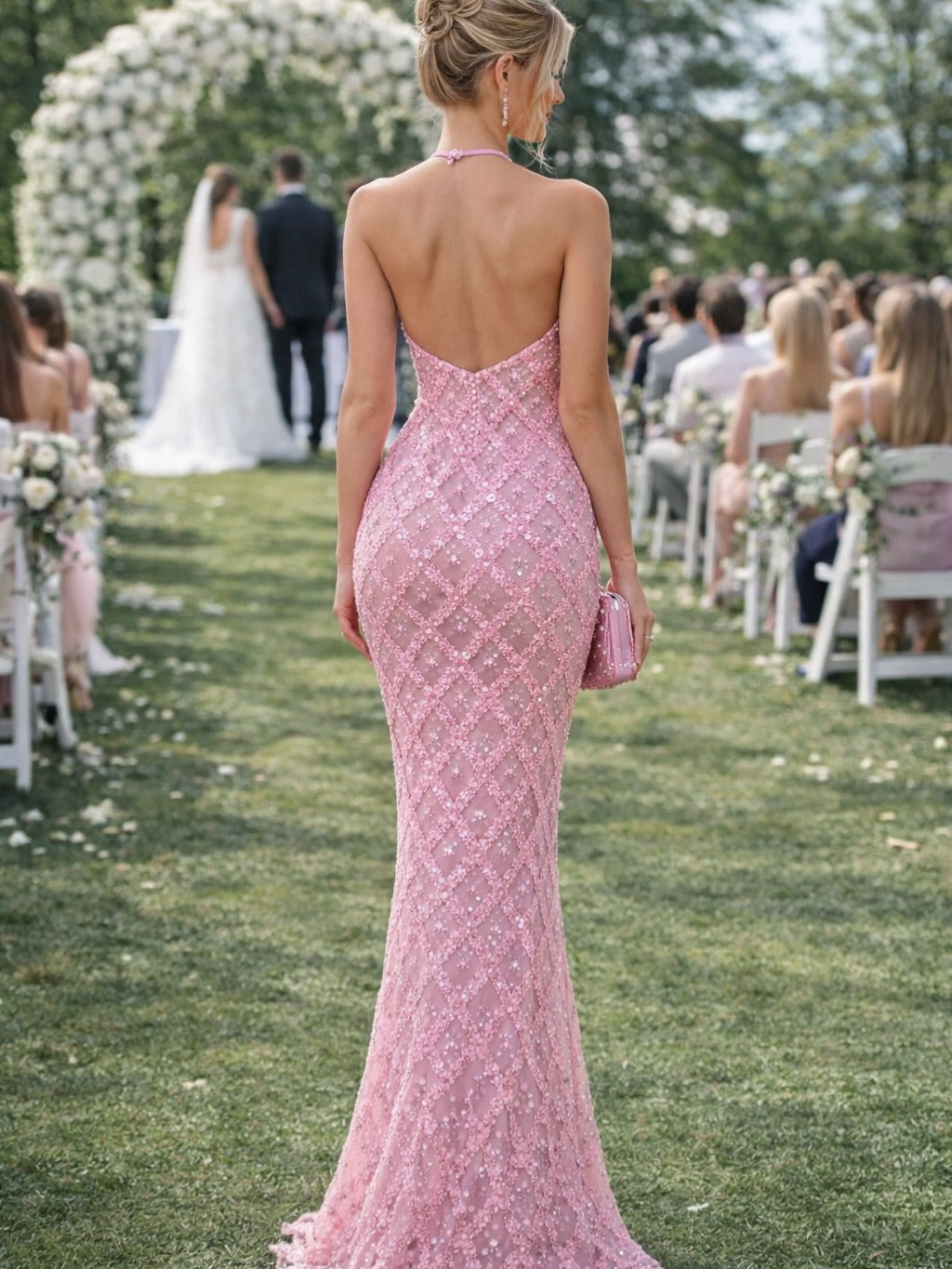 Rosy Cristal Dress - dress from CRO Store Miami boutique